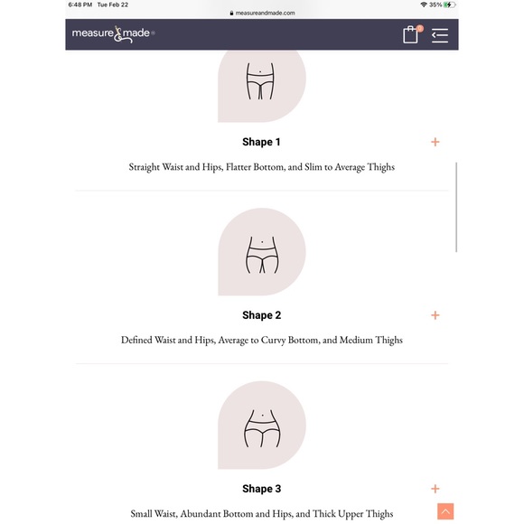 Measure And Made Straight Jean Dark Wash Jeans Size 8 Fit 3 New With Tags - Picture 12 of 16